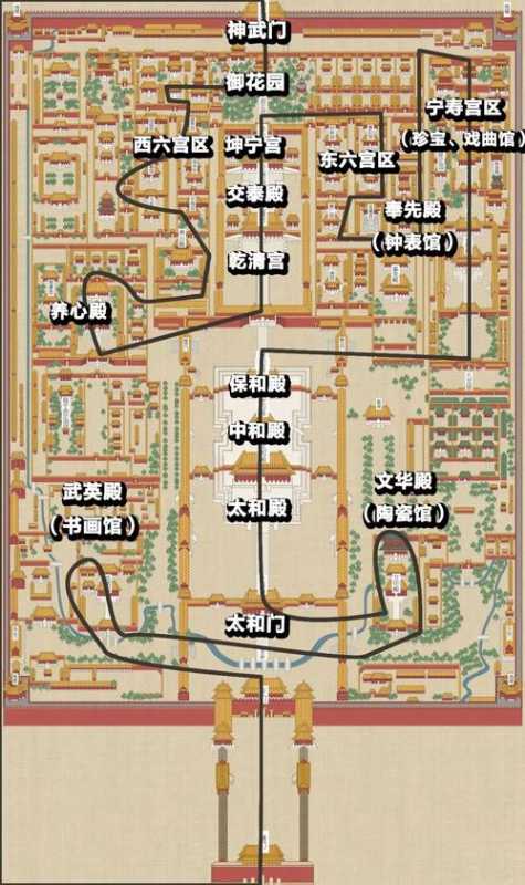 北京故宫游玩攻略一日游-北京故宫游玩攻略一日游路线